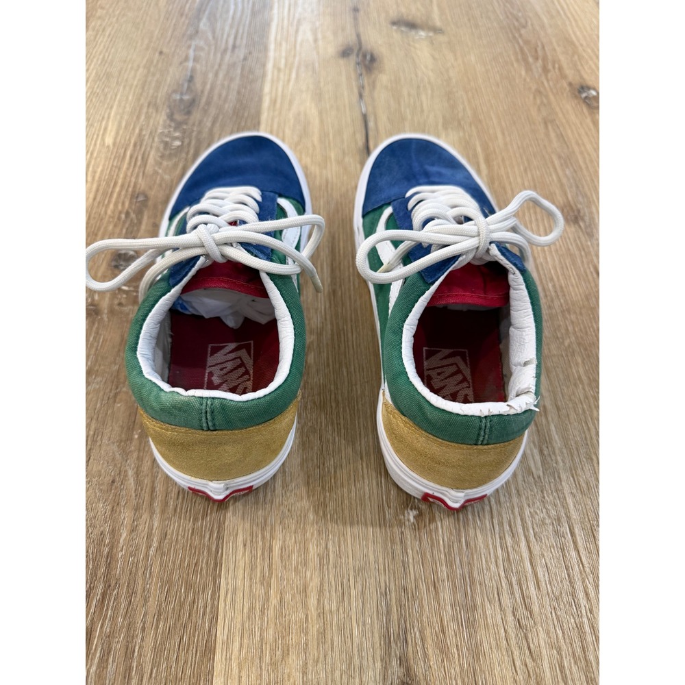 Vans Old Skool Sneakers M5/W6.5 Multi Color Yacht Club Colorblock Skate‎ - Picture 4 of 10